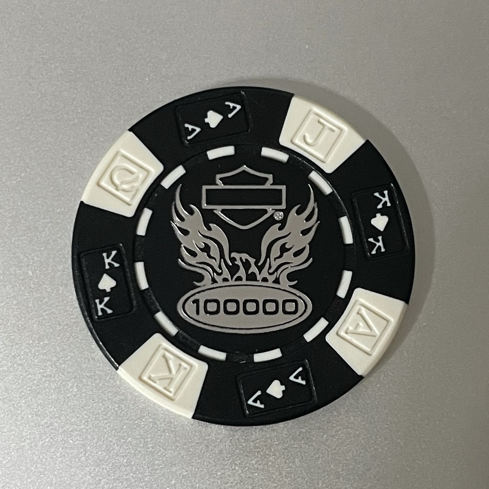 Harley Davidson poker chip Ketchikan, Alaska